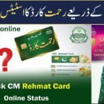 Check Rehmat Card Status by CNIC